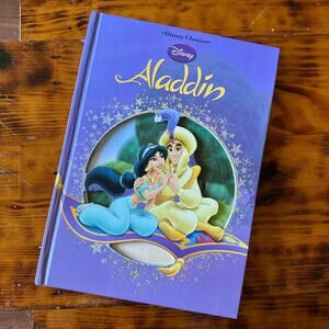 Disney Classics Aladdin Hardcover Book